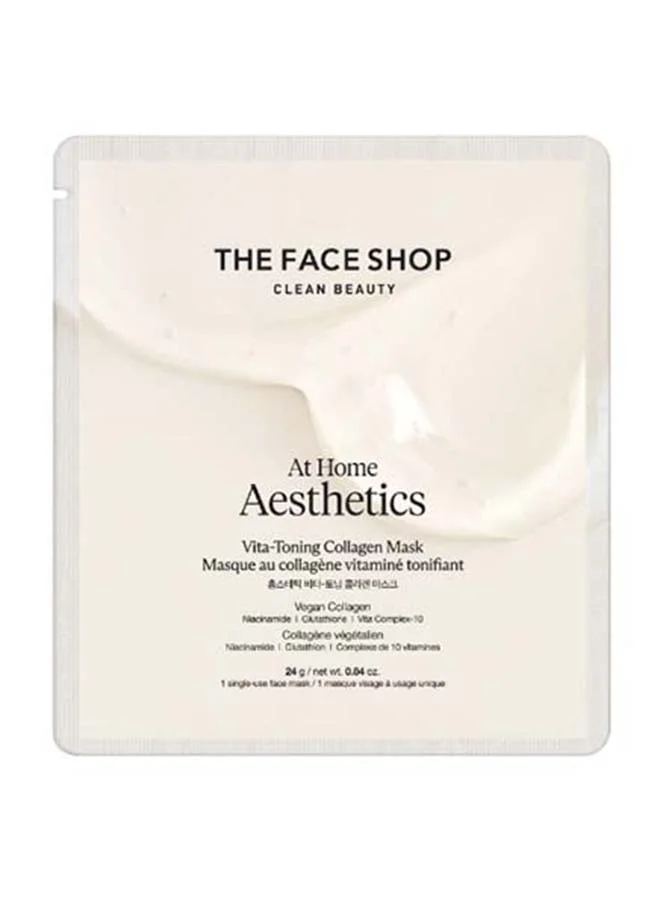 ذا فيس شوب قناع الكولاجين فيتا تونينج للعناية المنزلية بالبشرة